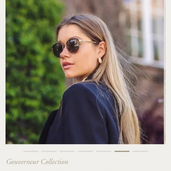 NWOT Christopher Cloos Gouverneur Sunglasses Espresso CR39 Polarized 49mm - Picture 2 of 9